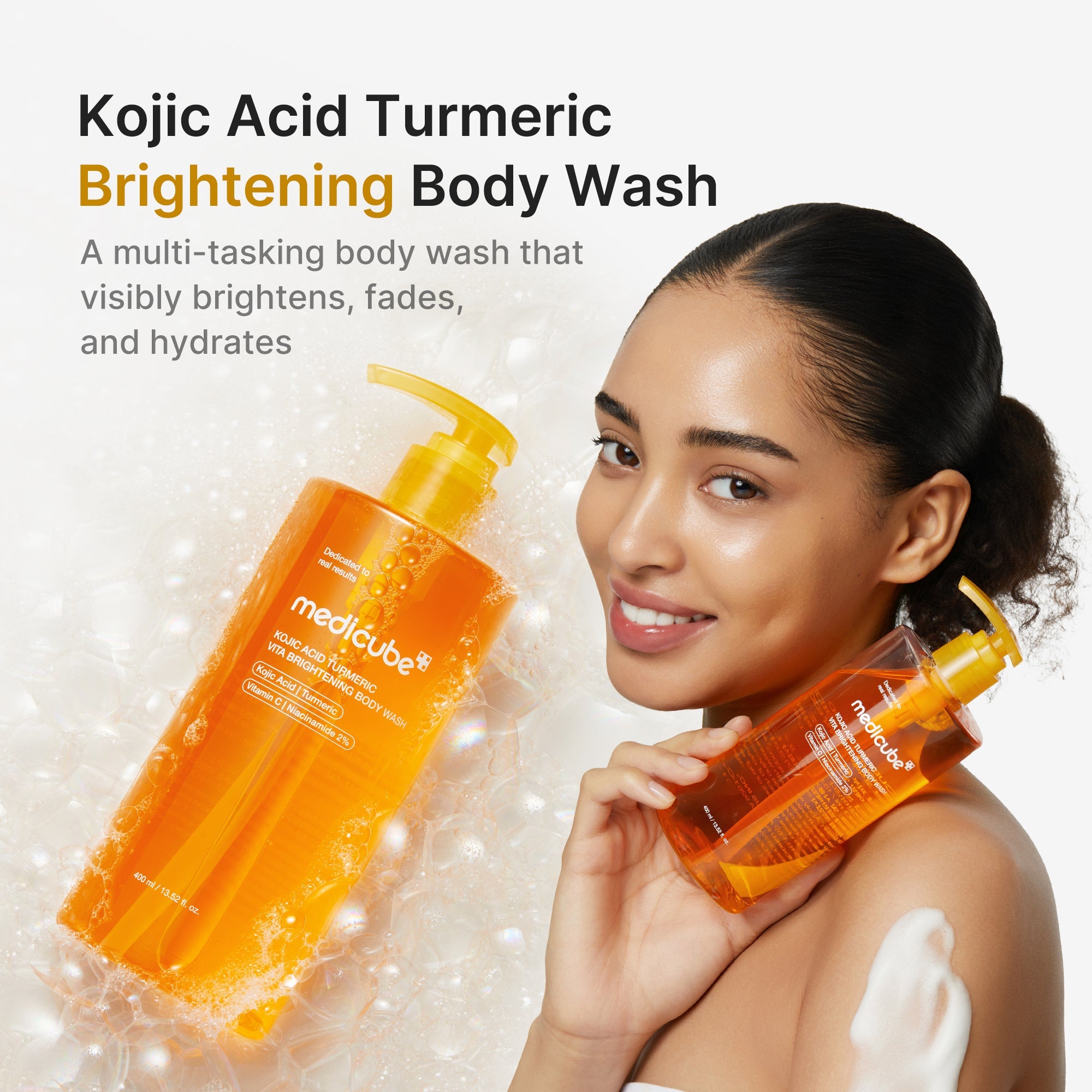 Kojic Acid Turmeric Brightening Body Wash image 2