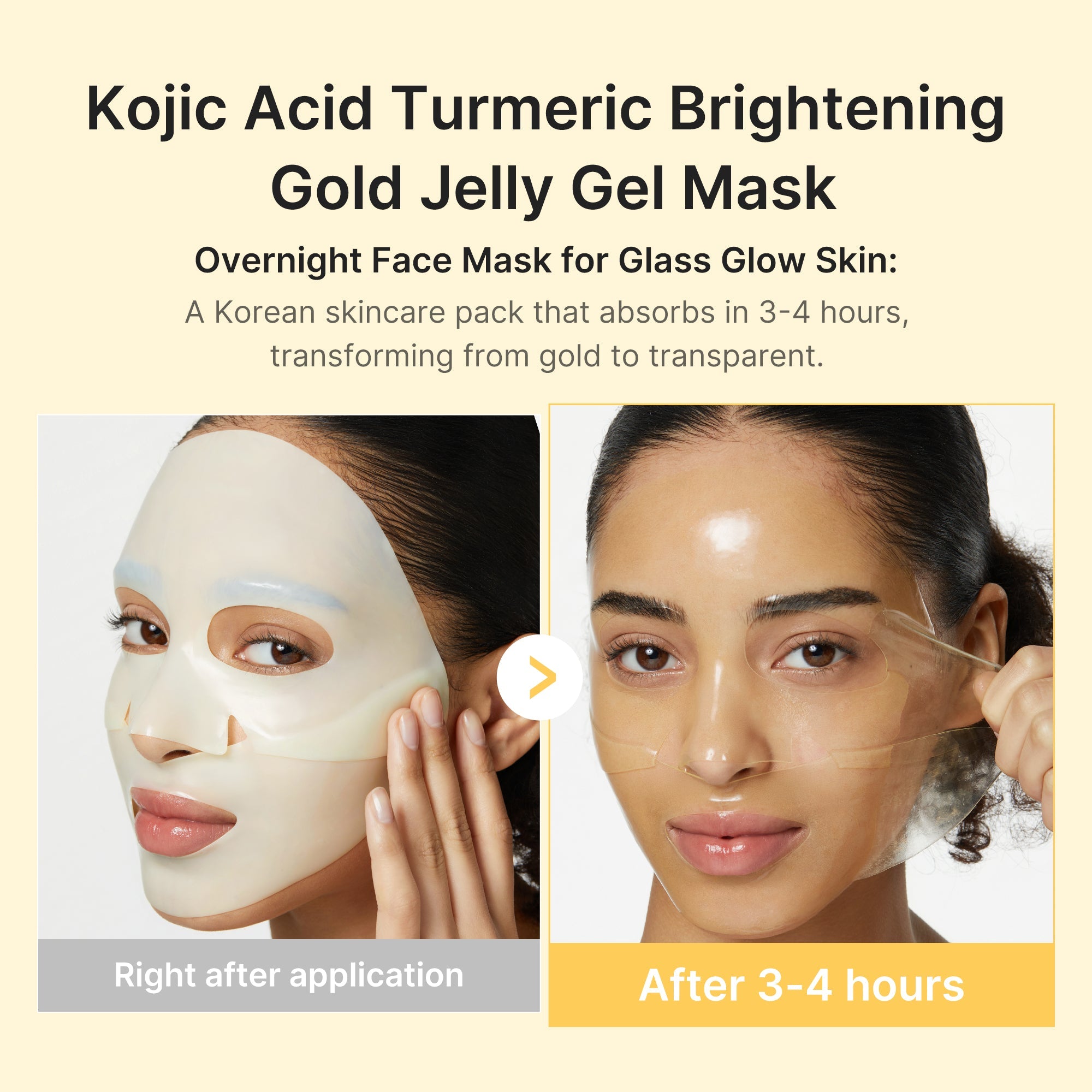 [Subscr.] Kojic Acid Turmeric Gold Jelly Gel Mask image 3