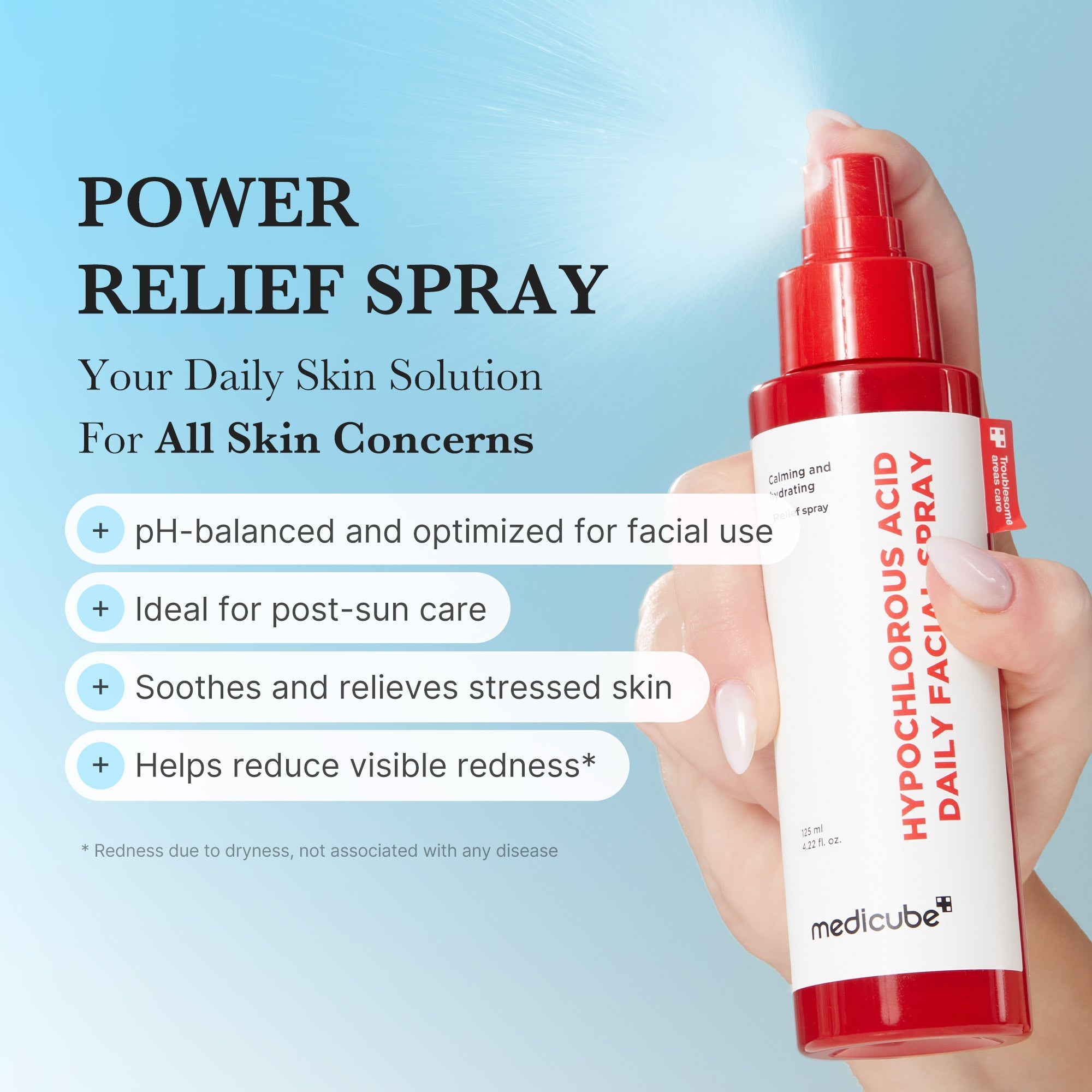 Hypochlorous Acid Power Soothing Spray image 2