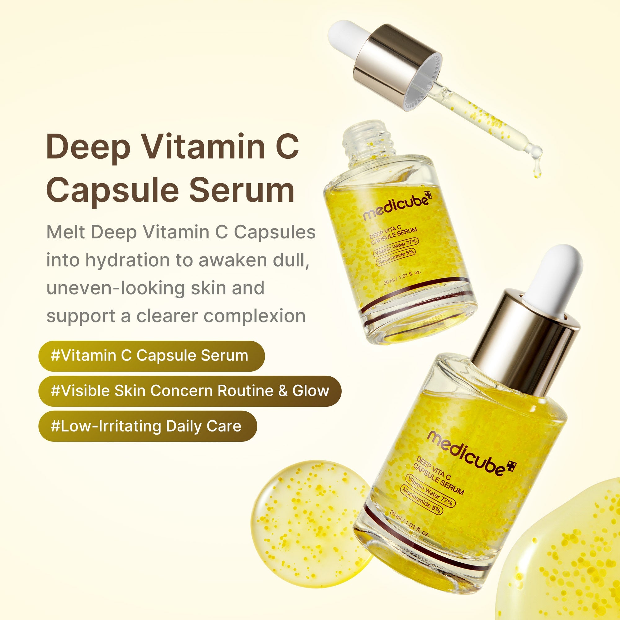 Deep Vitamin C Capsule Serum image 2