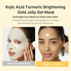[GIFT] Kojic Acid Turmeric Gold Jelly Gel Mask 1EA image 2