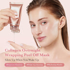 [Subscr.] Collagen Night Wrapping Mask image 2