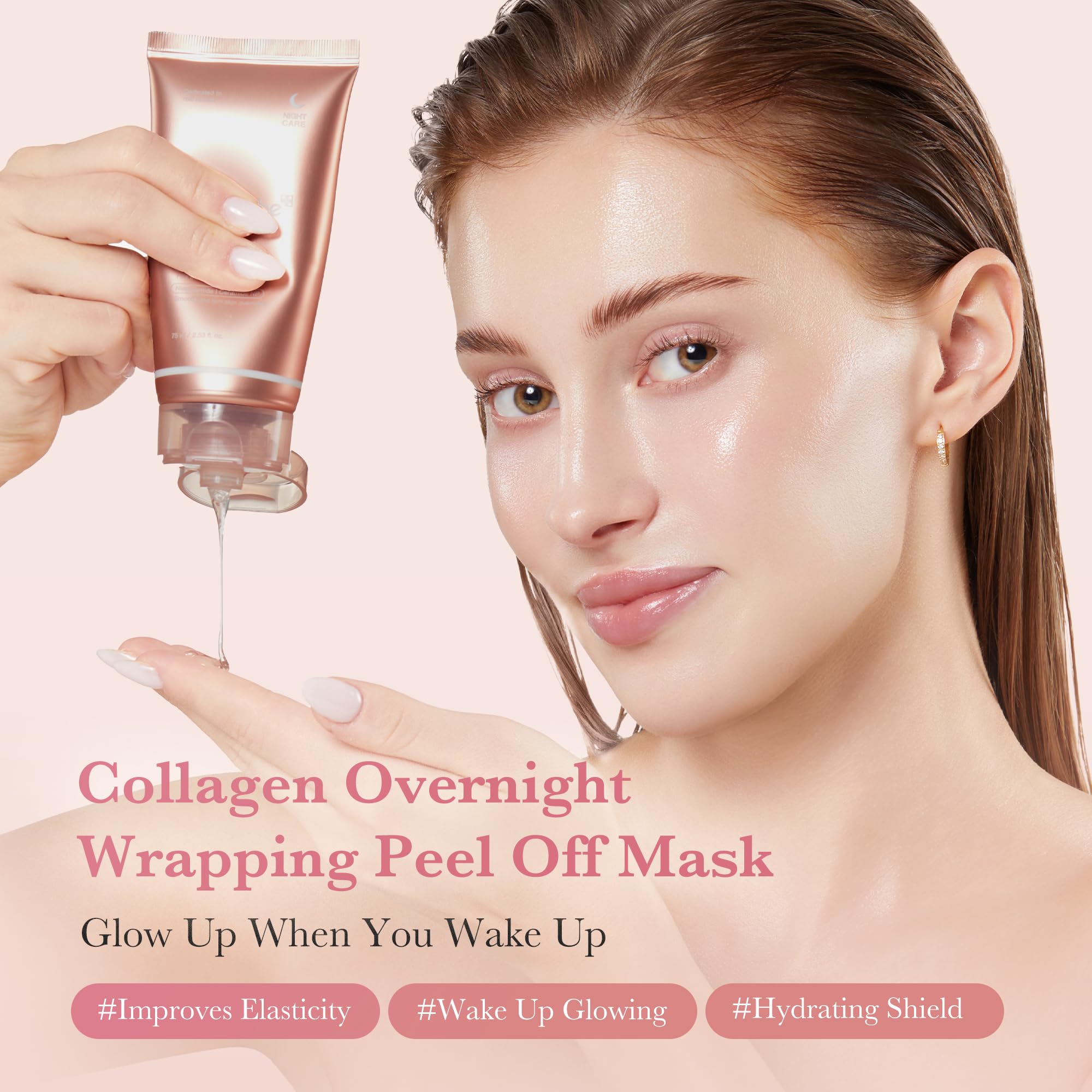 [GIFT] Collagen Night Wrapping Mask image 3