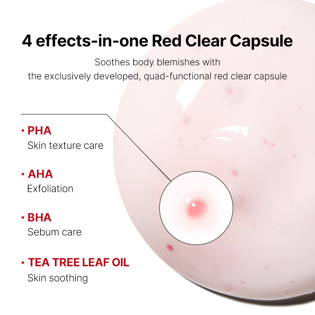 Red Clear Capsule Body Lotion image 2