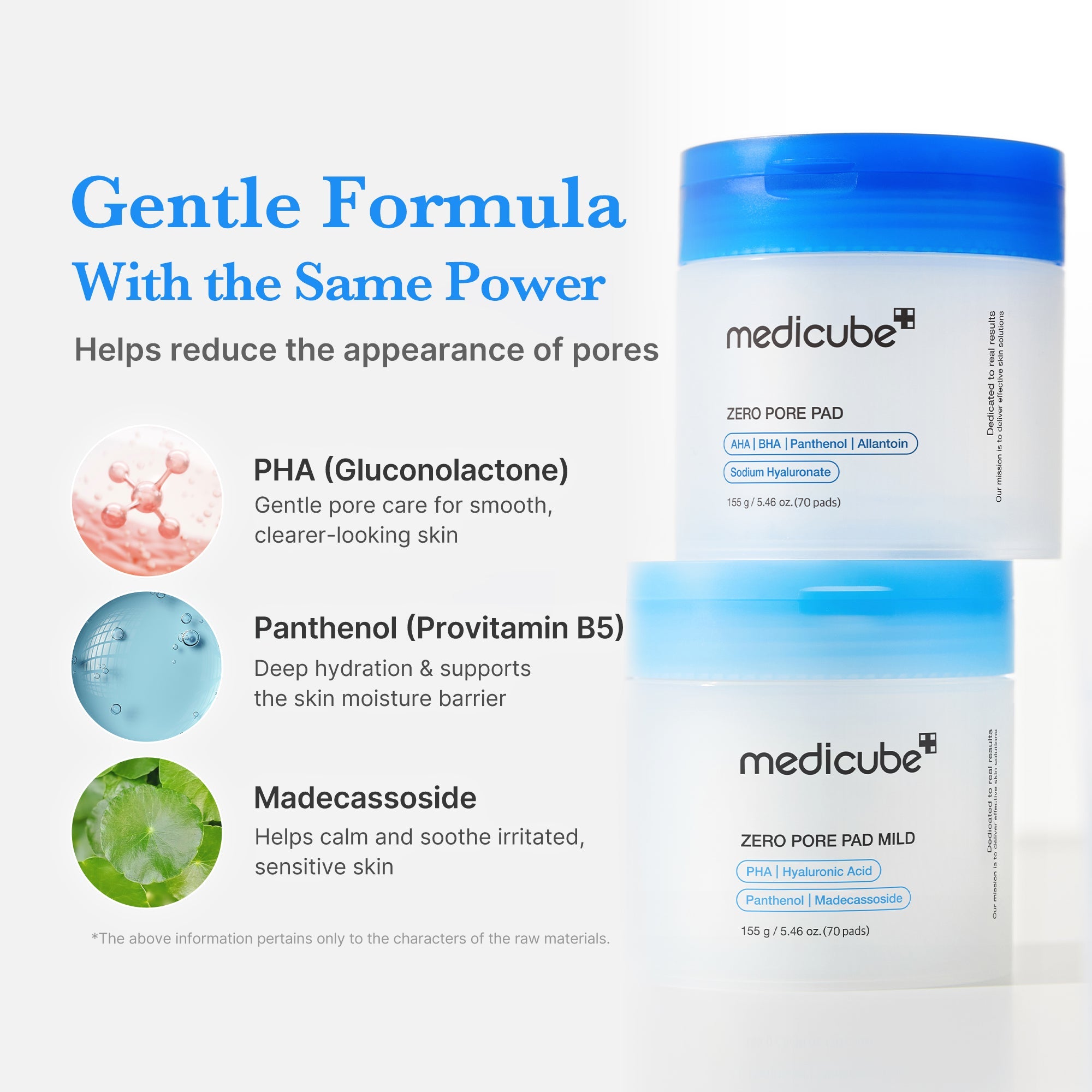Zero Pore Madecassoside Pads (Mild) image 4