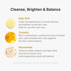 Kojic Acid Turmeric Vita Capsule Foam Cleanser image 4