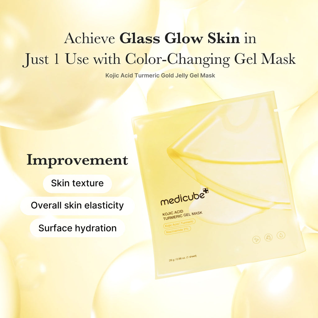 [GIFT] Kojic Acid Turmeric Gold Jelly Gel Mask 1EA image 4