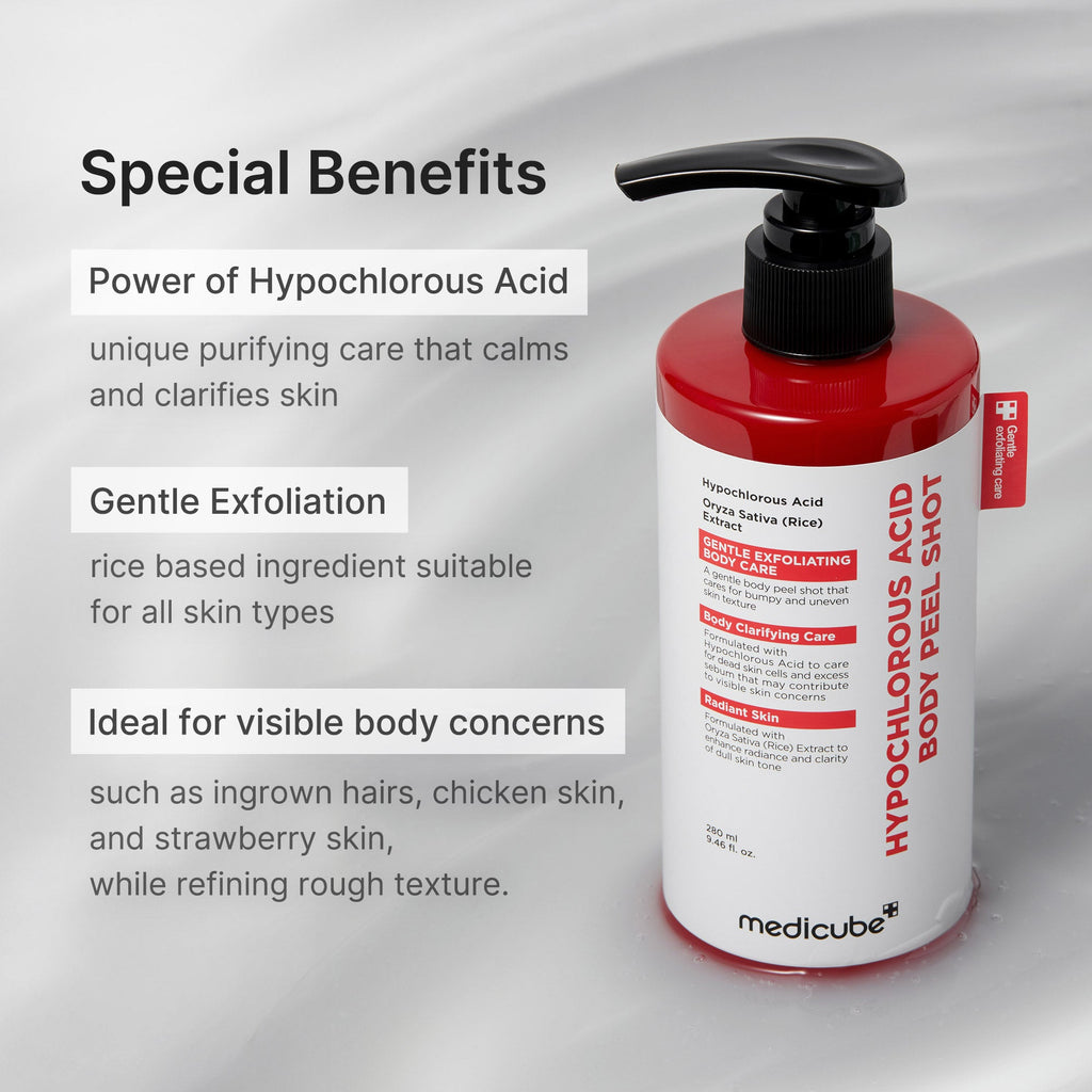 [GIFT] Hypochlorous Acid Rice Body Peel Shot image 5