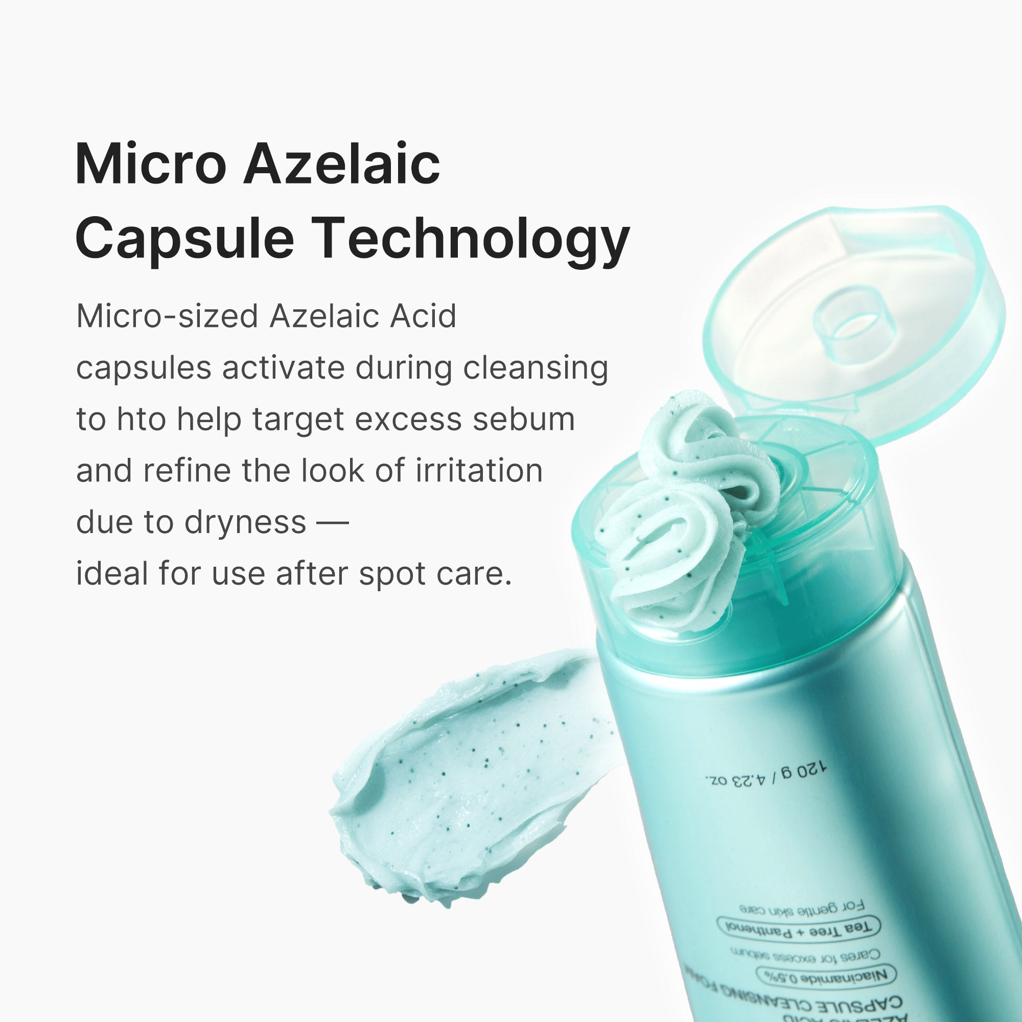 Azelaic Acid Capsule Foam Cleanser image 5