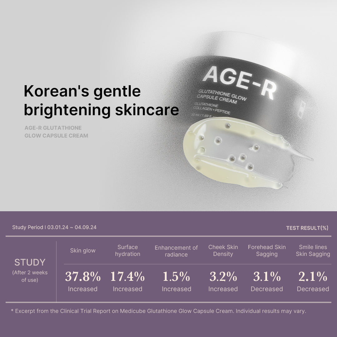 [GIFT] AGE-R Glutathione Glow Capsule Cream image 6