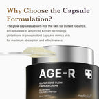 AGE-R Glutathione Glow Capsule Cream image 3