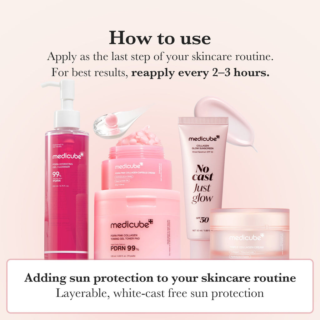 [Subscr.] No Cast Just Glow Collagen Sunscreen image 8