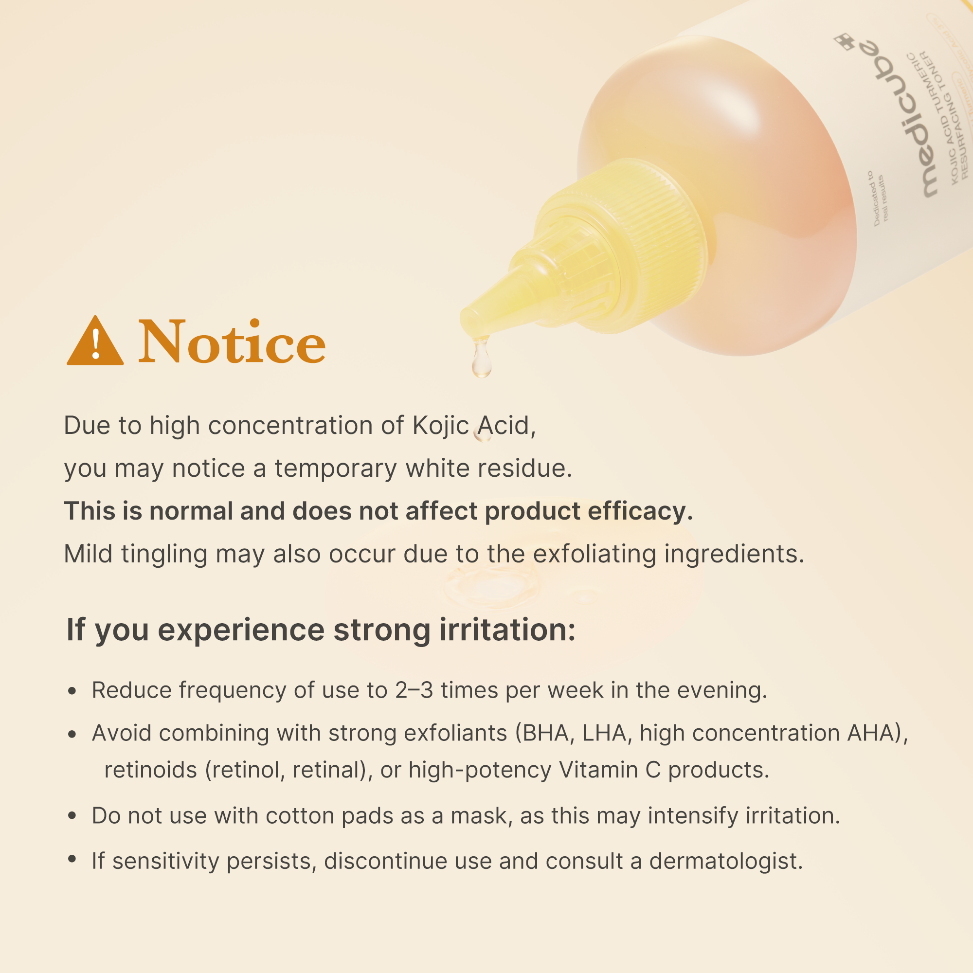 [Subscr.] Kojic Acid Turmeric Toner image 6