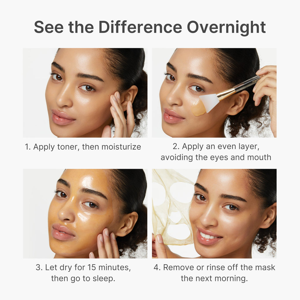 Kojic Acid Turmeric Overnight Wrapping Mask image 7