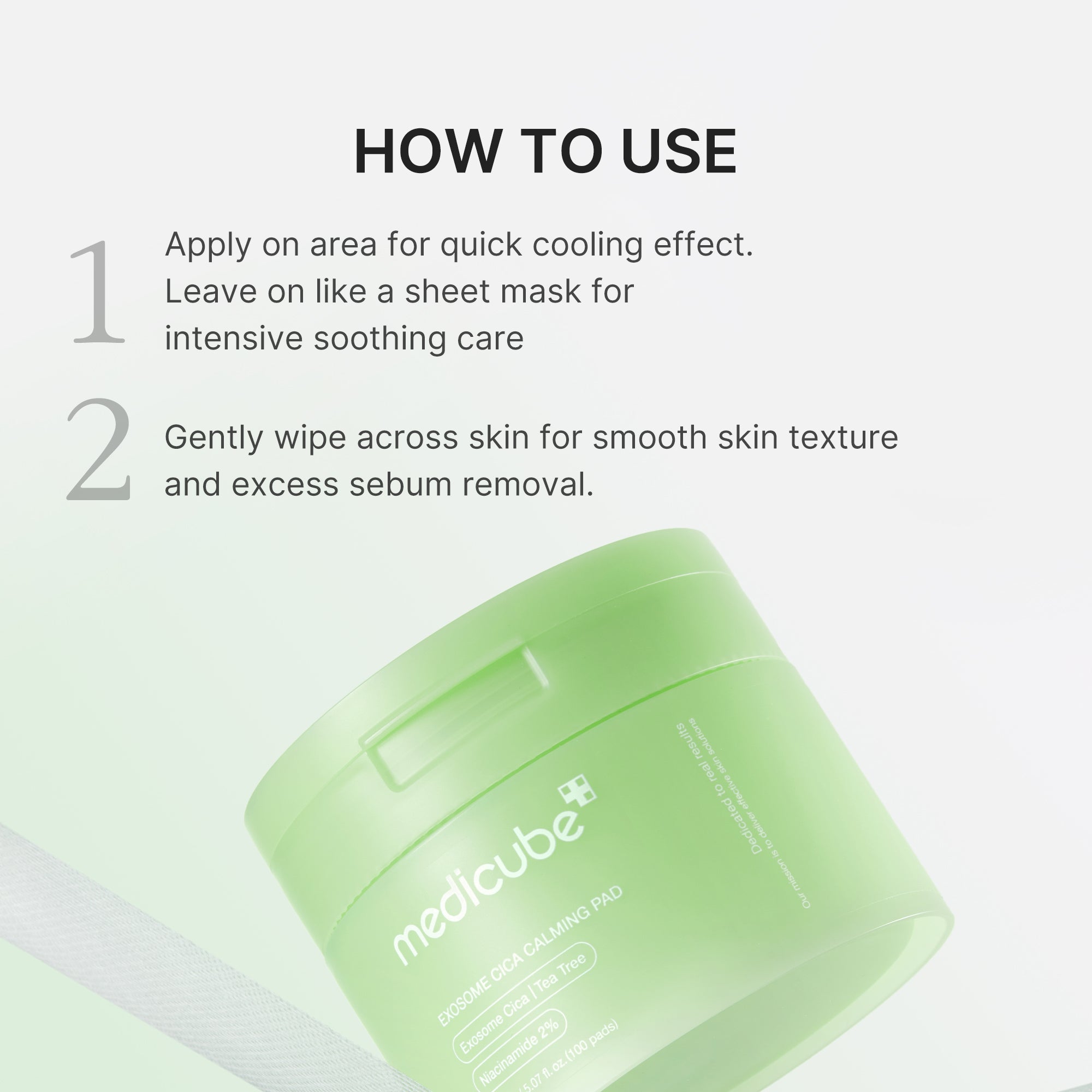 [GIFT] Exosome Cica Calming Toner Pads image 5
