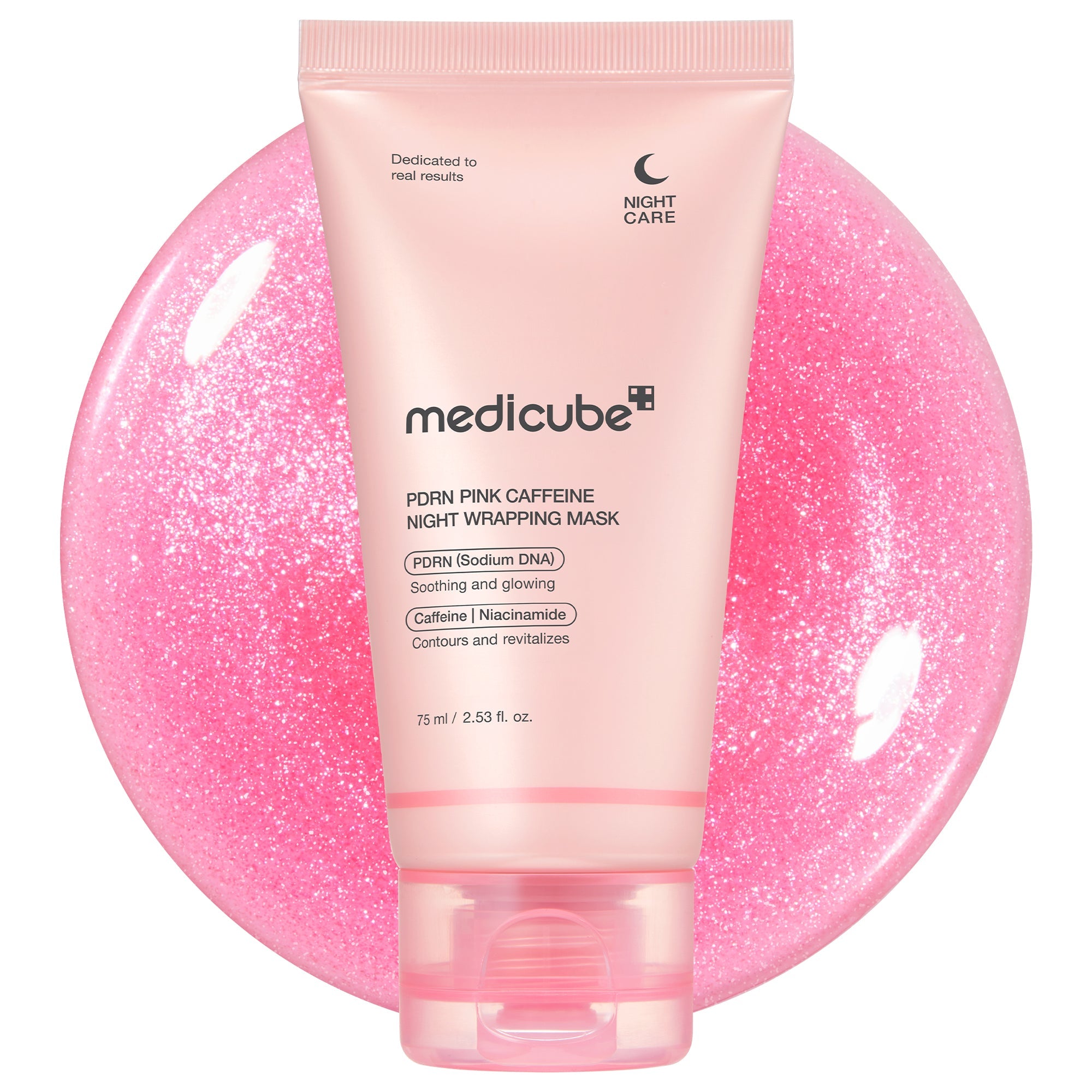 [Subscr.] PDRN Pink Caffeine Overnight Wrapping Mask image 1
