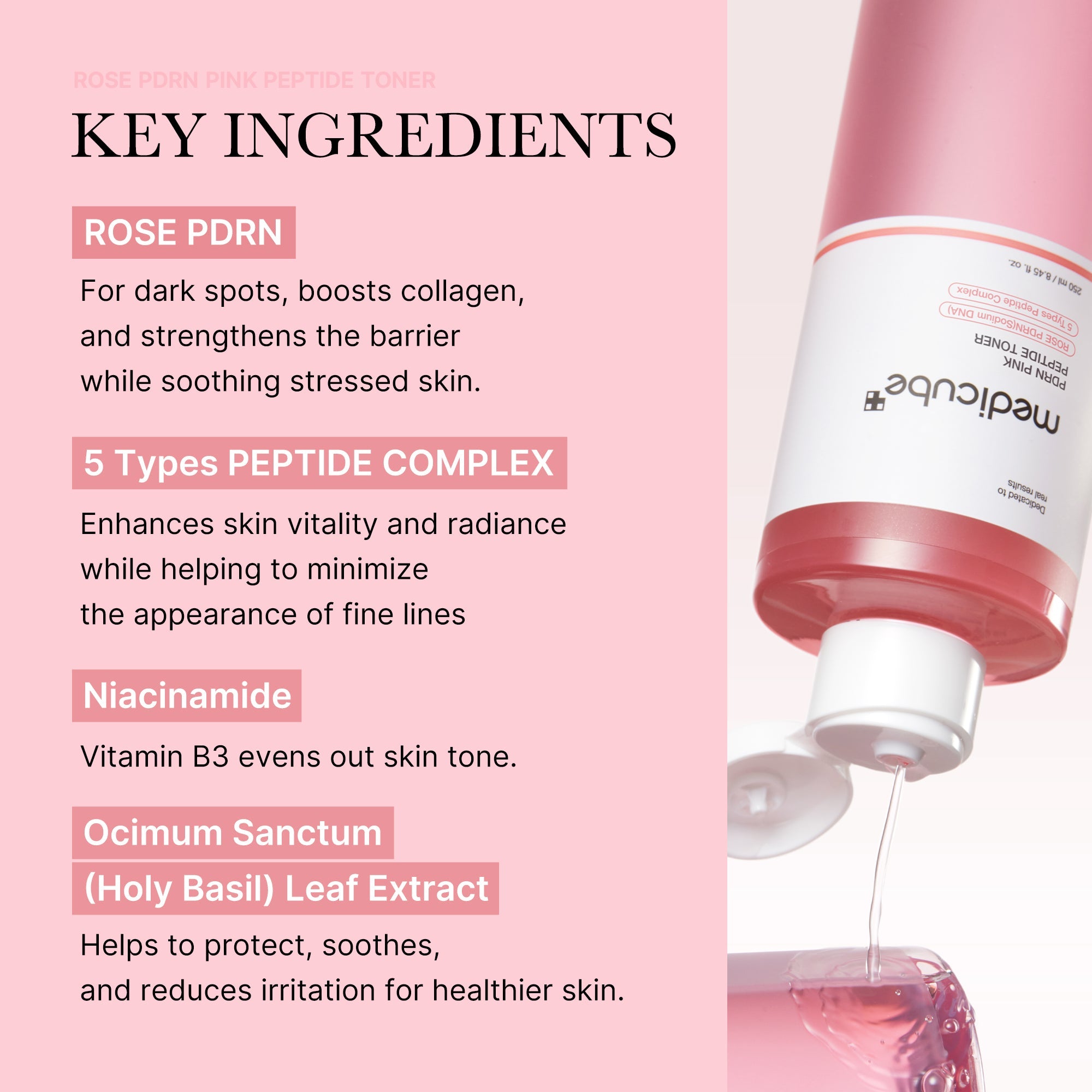 PDRN Pink Peptide Toner image 3