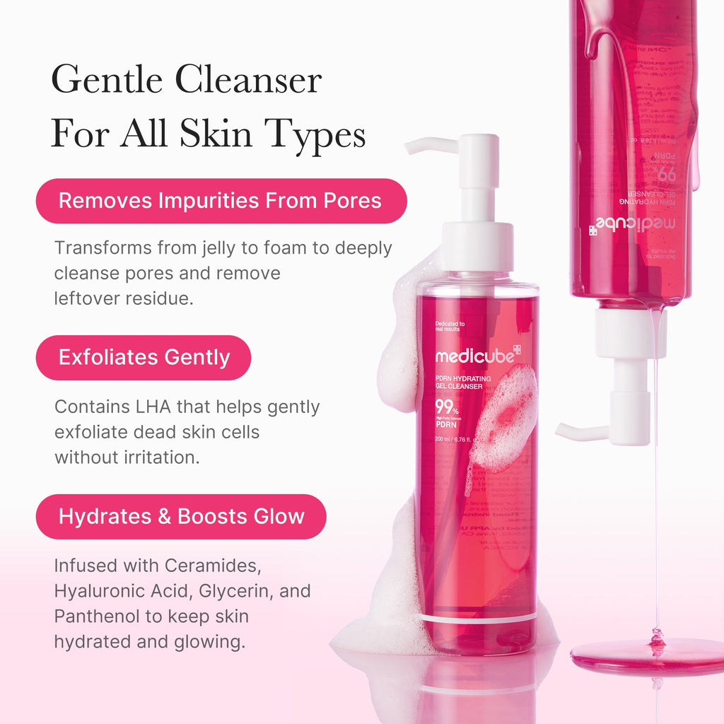 [Subscr.] PDRN Pink Gel Cleanser image 3