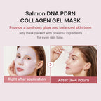 Salmon PDRN Pink Collagen Jelly Gel Mask image 4