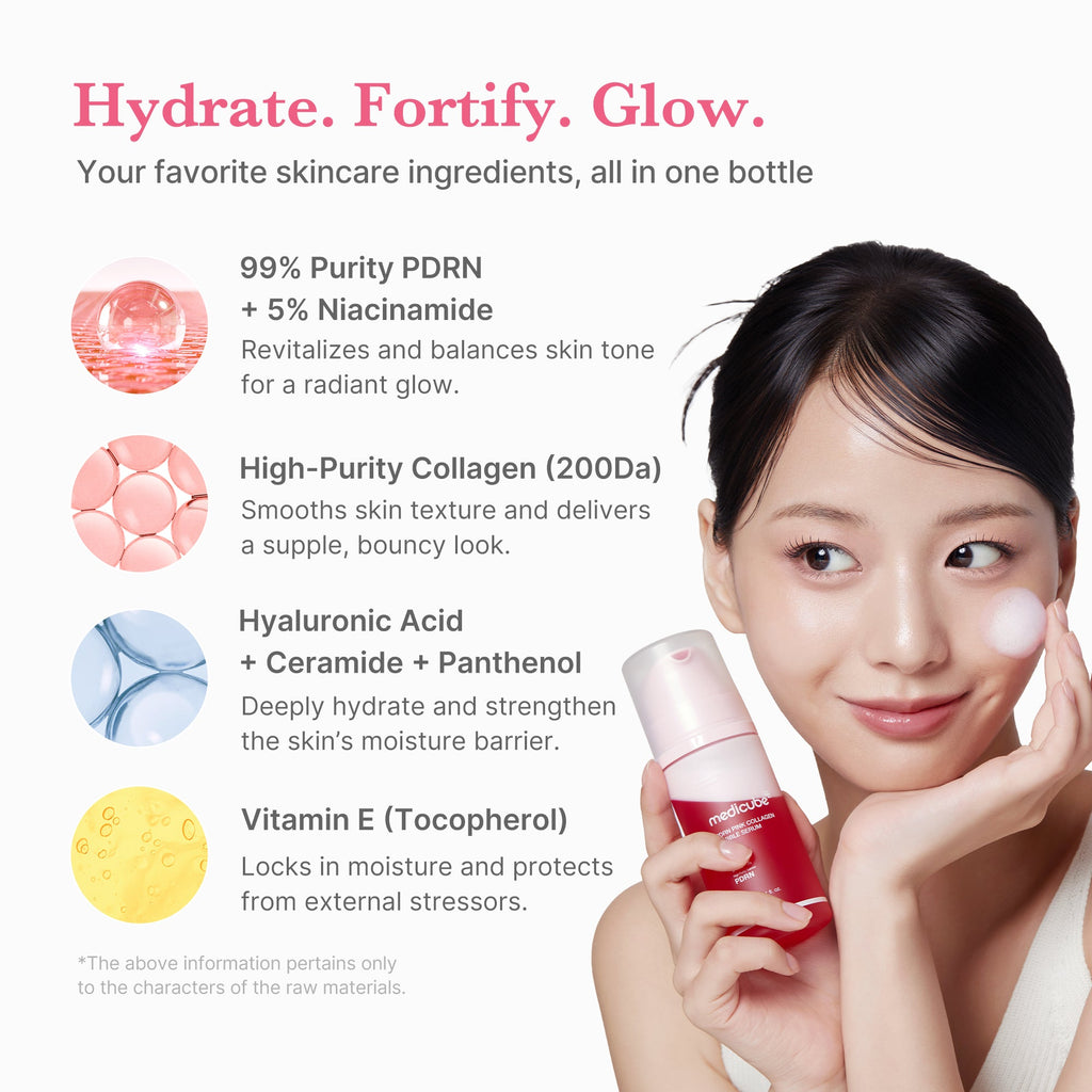 [GIFT] PDRN Pink Collagen Bubble Serum image 3