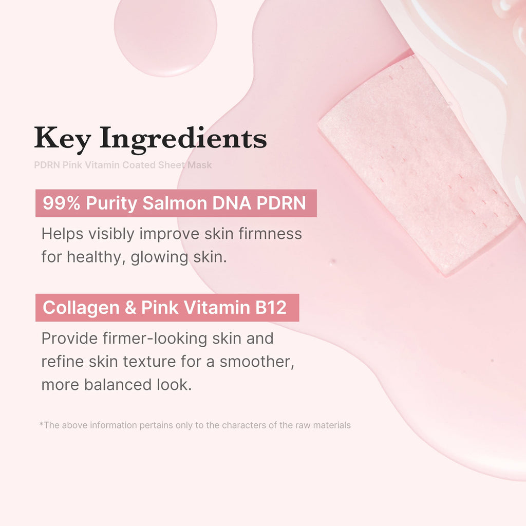 [Subscr.] PDRN Pink Vita Coating Sheet Mask image 4
