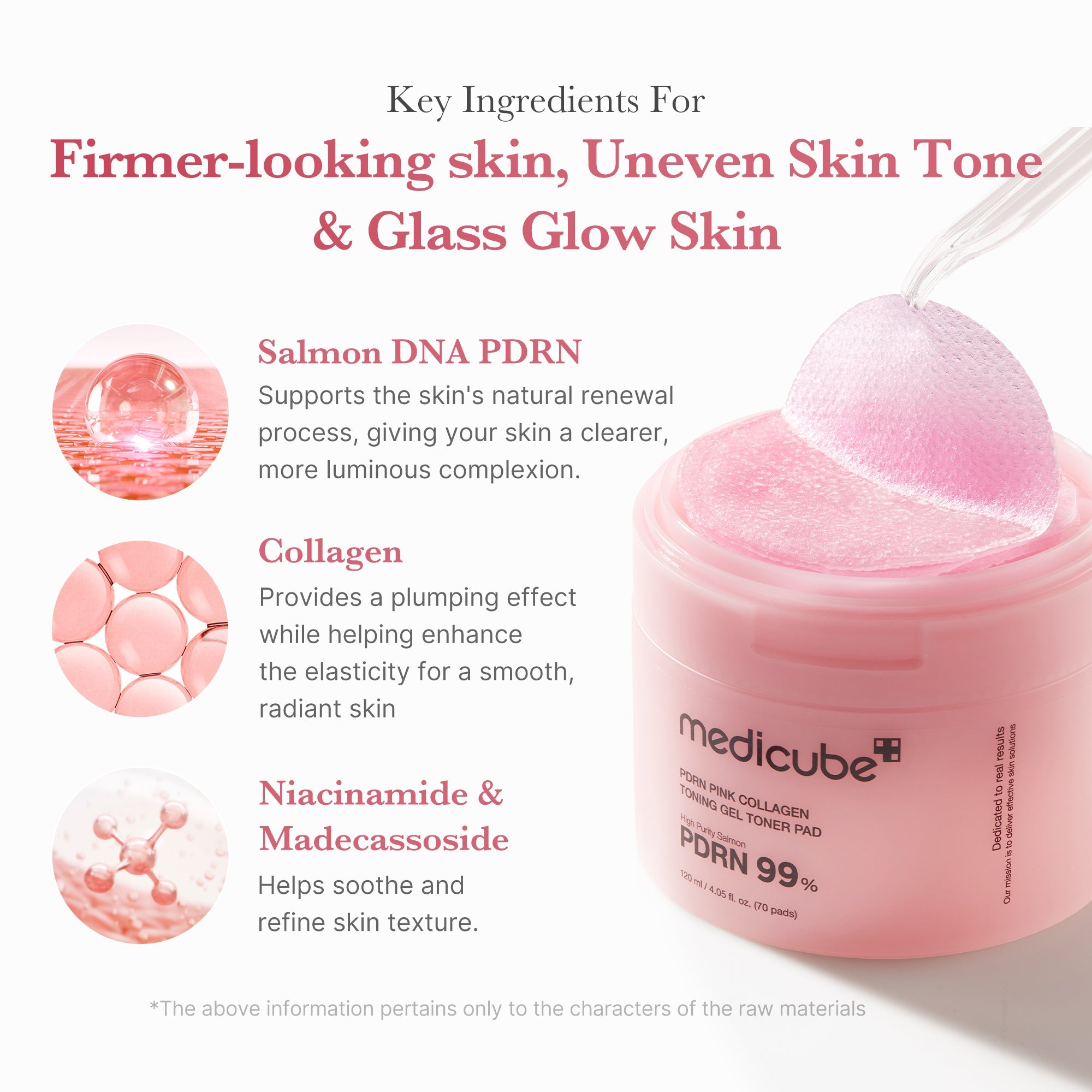 [Subscr.] PDRN Pink Collagen Gel Toner Pad image 4