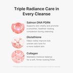 PDRN Pink Glutathione Capsule Foam Cleanser image 4
