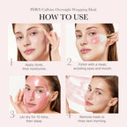 PDRN Pink Caffeine Overnight Wrapping Mask image 5