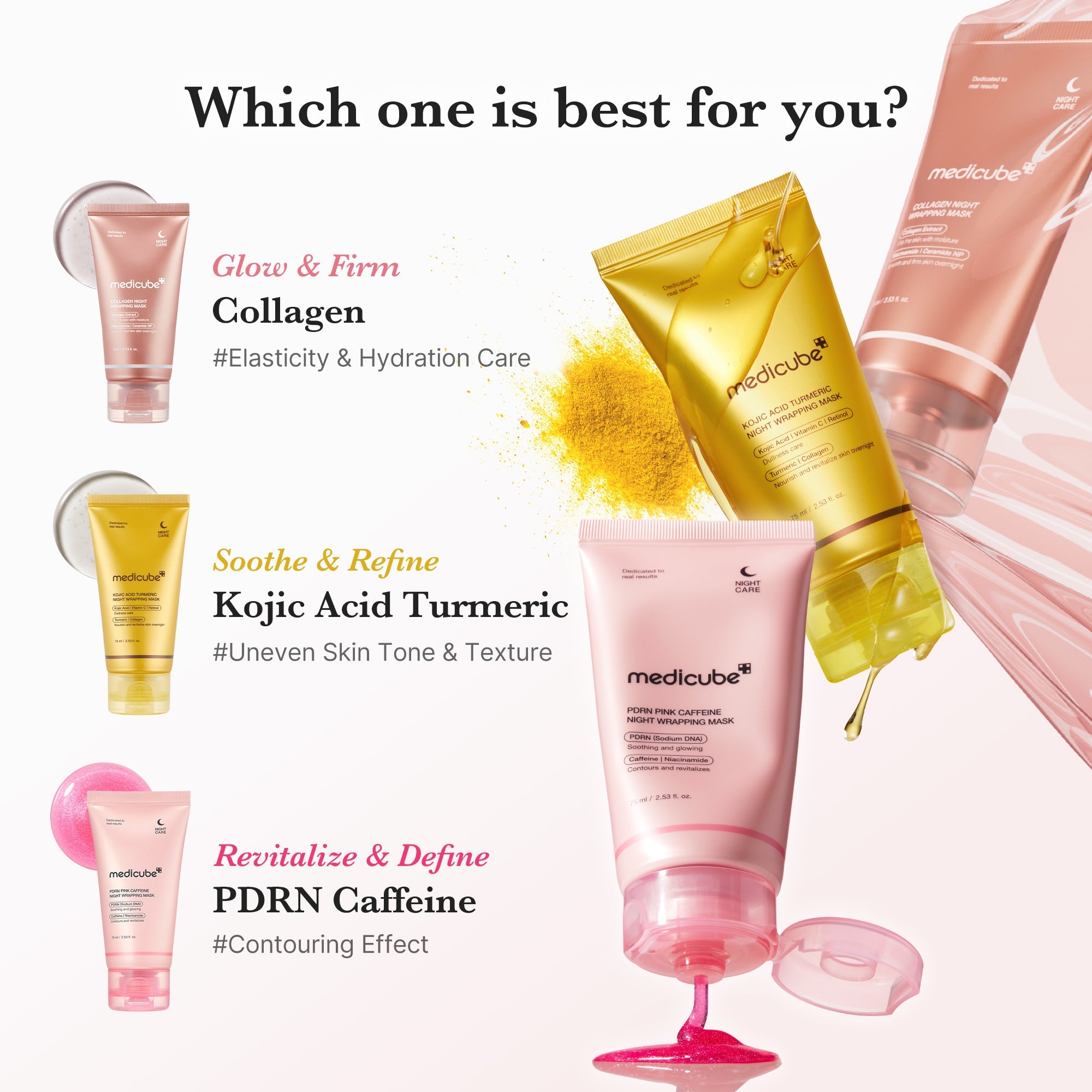 PDRN Pink Caffeine Overnight Wrapping Mask image 6