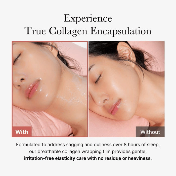 [GIFT] Collagen Night Wrapping Mask image 7